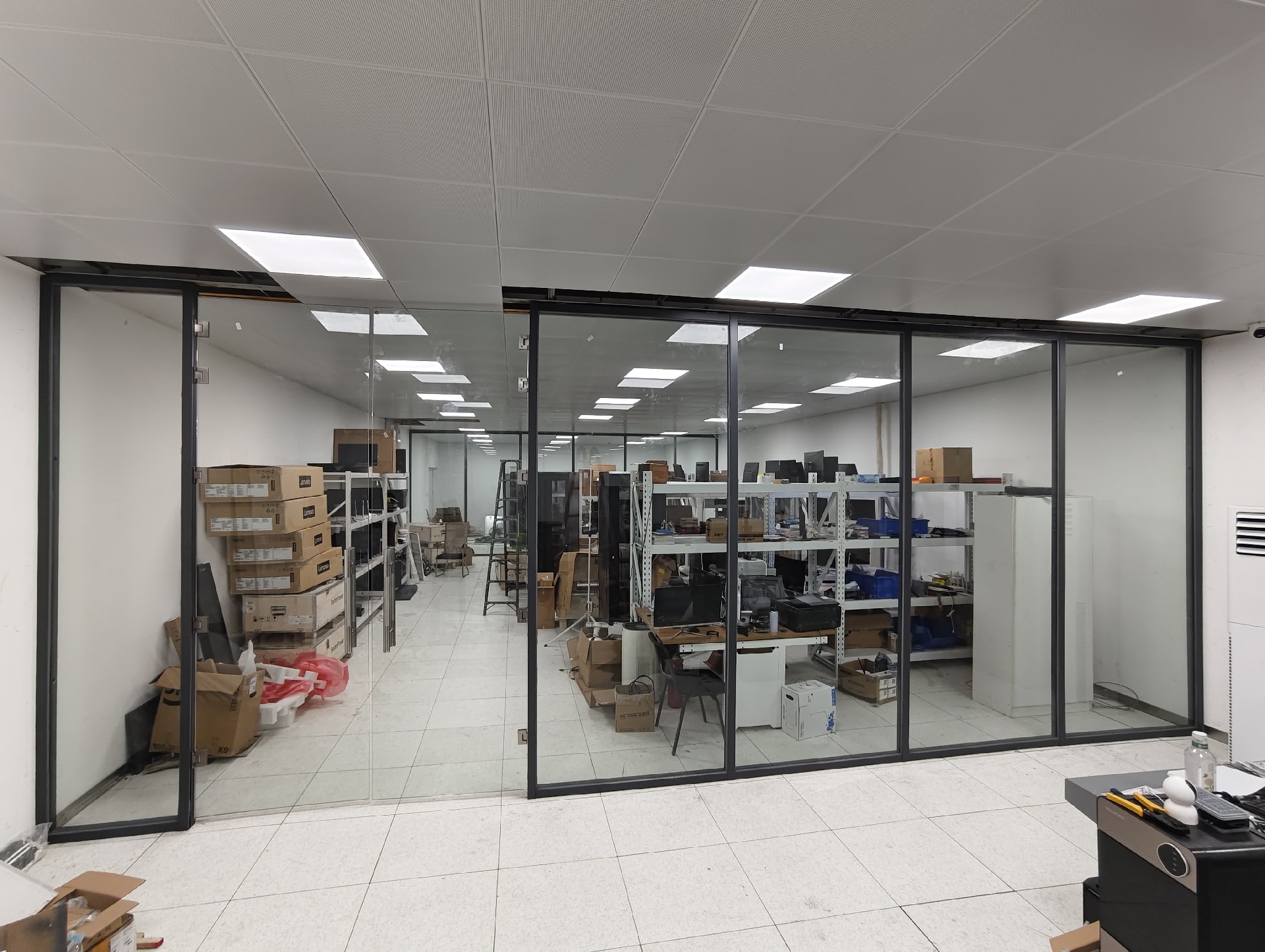 邦德激光C类1小时防火玻璃隔断