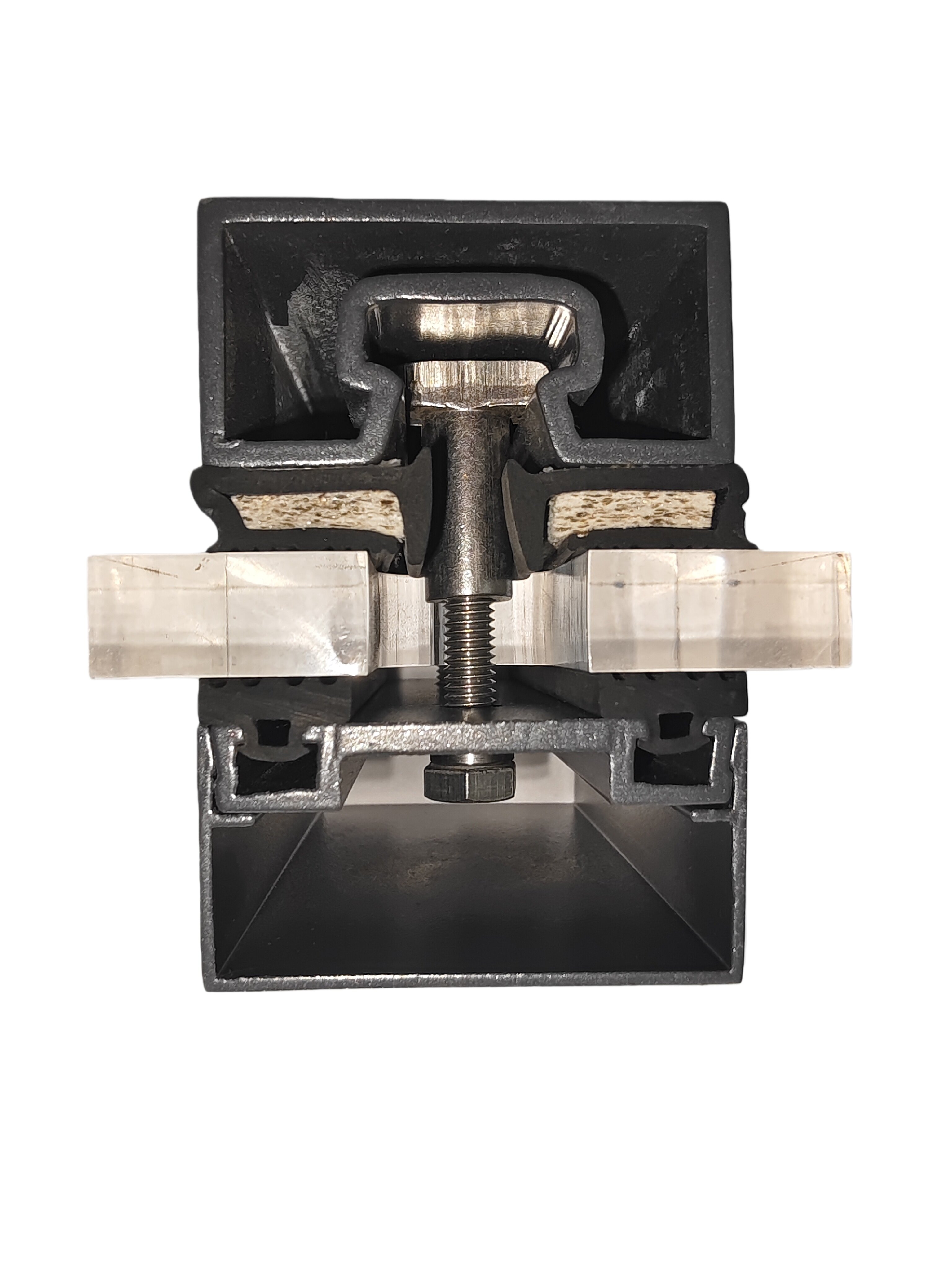 钢制防火玻璃幕墙节点